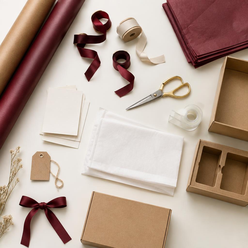 Hamper + on-site packing